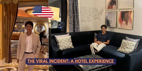 Ishan Sharma: Viral Incident: A Hotel Experience