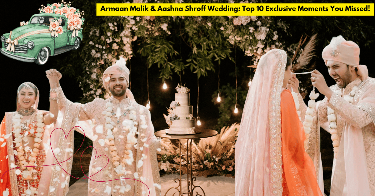 Armaan Malik Aashna Shroff Wedding