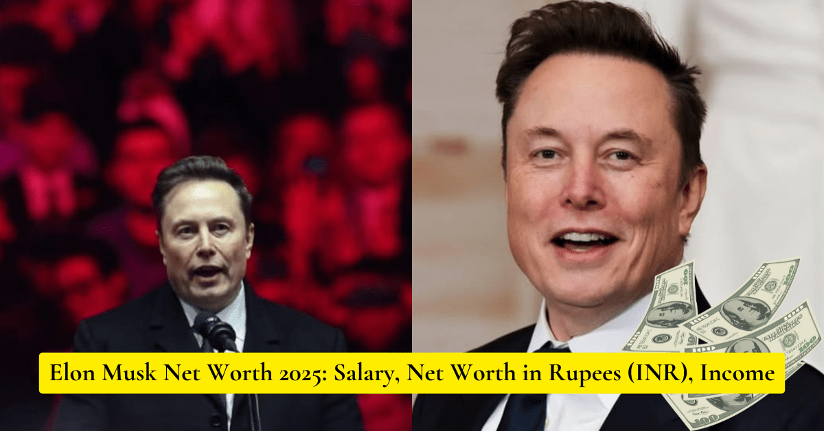 Elon Musk Net Worth in Rupees 2025