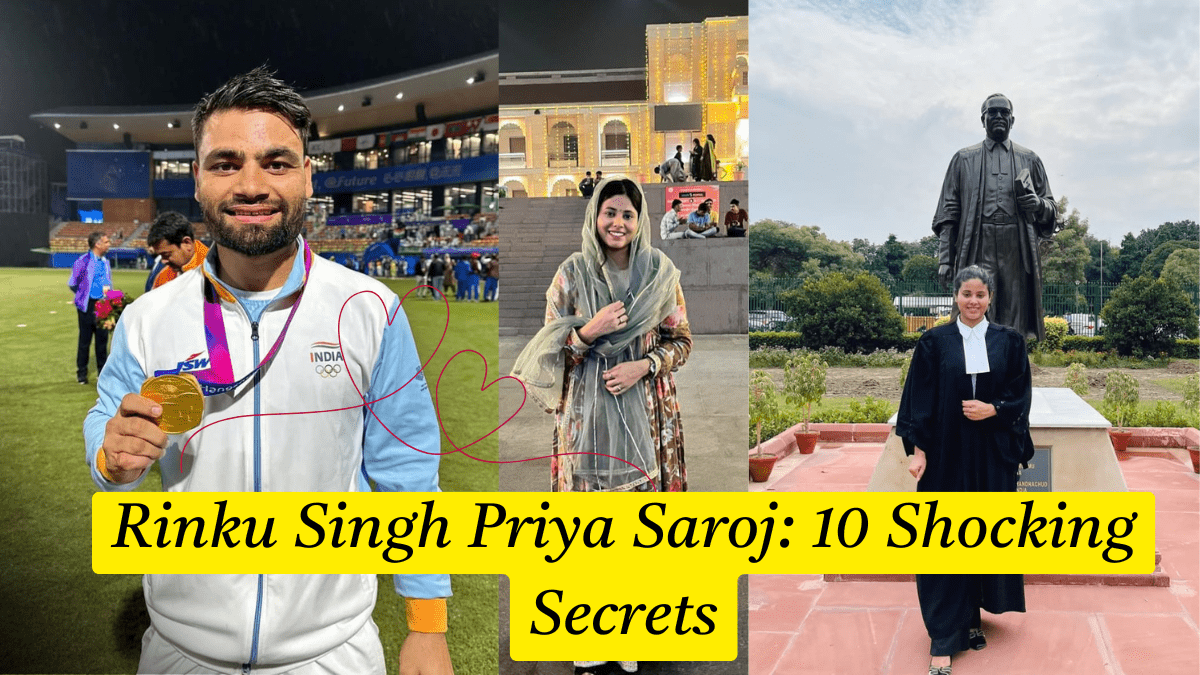 Rinku Singh Priya Saroj: 10 Shocking Secrets About Net Worth & Relationship